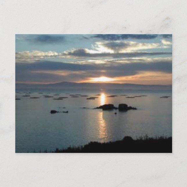 Solnedgång Vykort (Framsida)