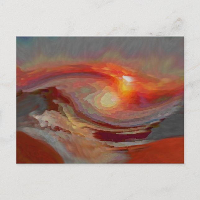 Solnedgång Vykort (Framsida)