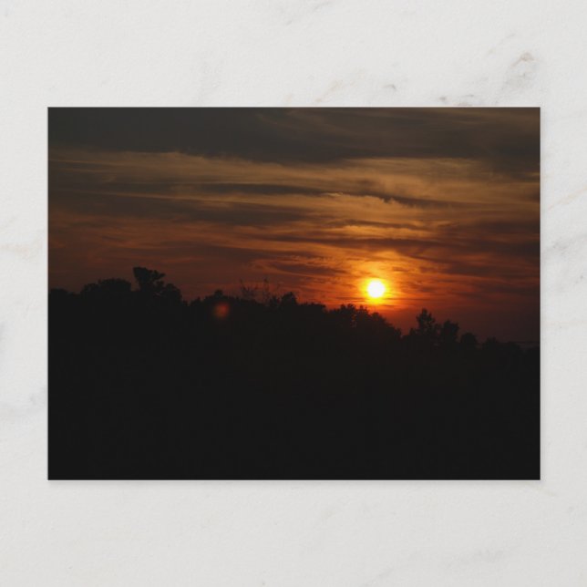 Solnedgång Vykort (Framsida)