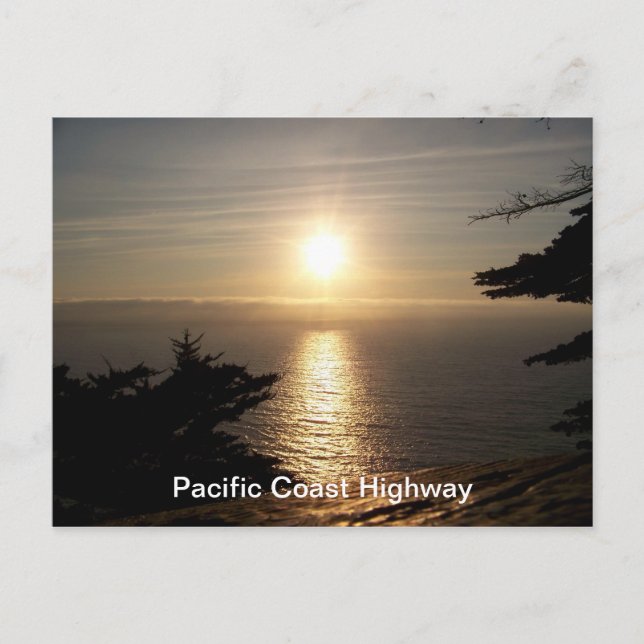 Solnedgång Vykort (Framsida)