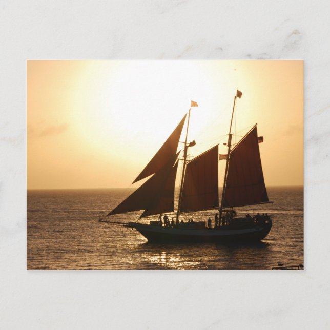 Solnedgång Vykort (Framsida)