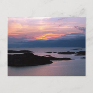 Solnedgång Vykort