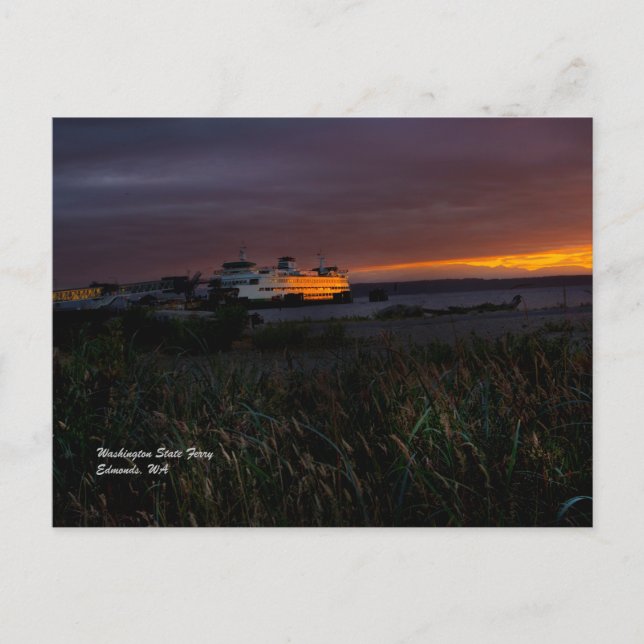 Solnedgång Vykort (Framsida)