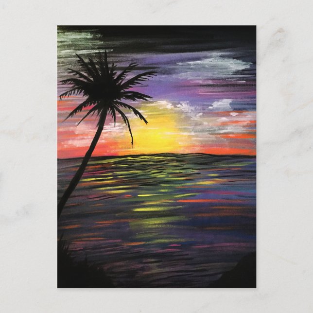 Solnedgång Vykort (Framsida)