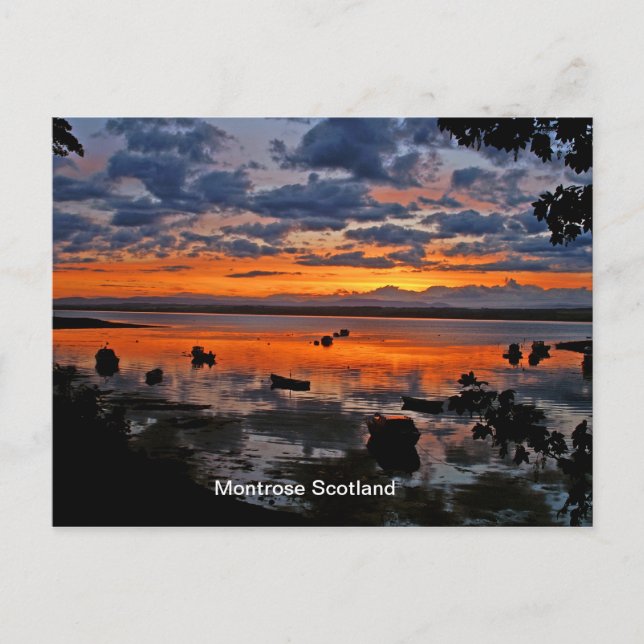 solnedgång vykort (Framsida)