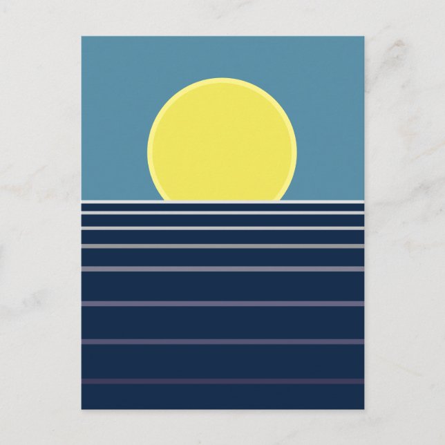 Solnedgång Vykort (Framsida)