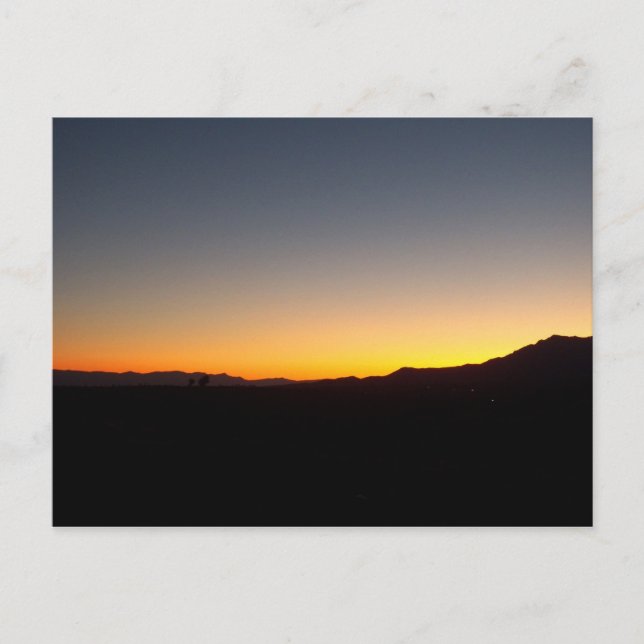 Solnedgång Vykort (Framsida)