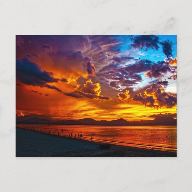 Solnedgång Vykort (Framsida)