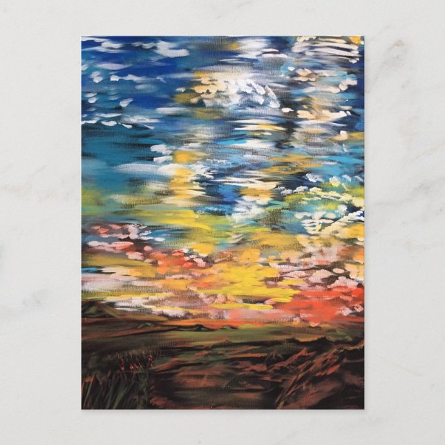 Solnedgång Vykort (Framsida)