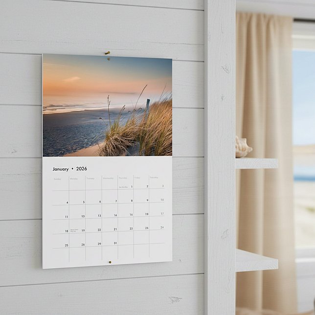 Solnedgångar, dyner och drivved kalender (Skapare uppladdad)