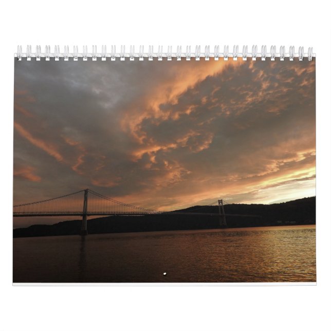 Solnedgångar i den Hudson dalen Kalender (Omslag)