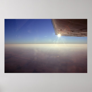 Solnedgångar under Vinge Poster