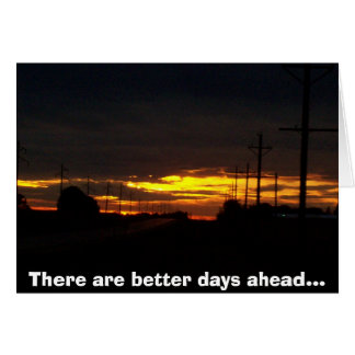 solnedgångbild hälsningskort