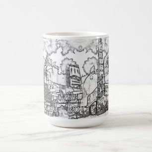 SolnedgångBlvd Kaffemugg