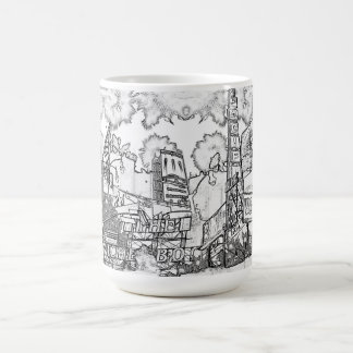 SolnedgångBlvd Kaffemugg