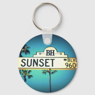SolnedgångBlvd. Keychain Nyckelring