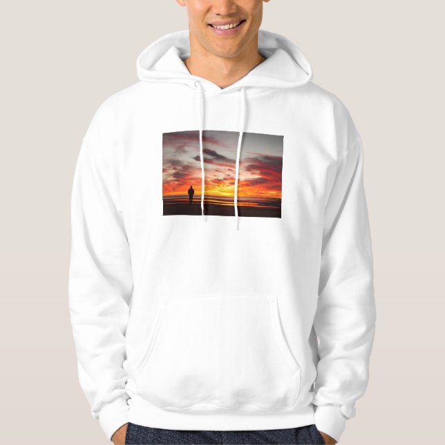 Solnedgången går sweatshirt (Framsida)