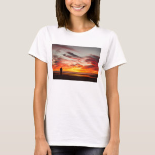 Solnedgången går t-shirt