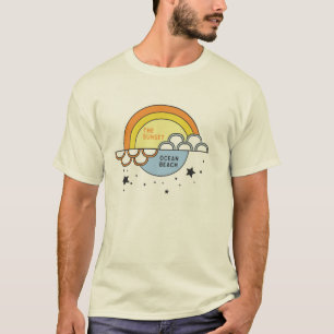 Solnedgången; Havstrand T Shirt