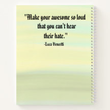 Solnedgången Inspired Motivational White Spiral