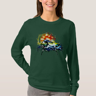 Solnedgången vinkar tee shirt