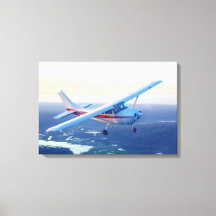 Solnedgångflyg Canvastryck