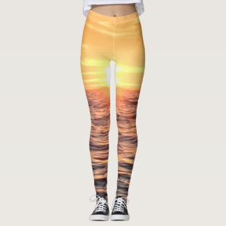Solnedgånghav Leggings
