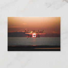 Solnedgånghavsdesign Visitkort