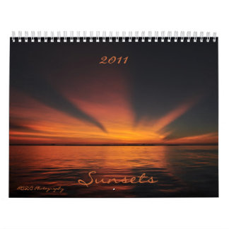 Solnedgångkalender 2011 kalender