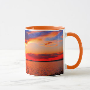 Solnedgångkonst Mugg