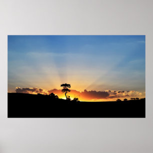 Solnedgånglantgård Londrina Poster