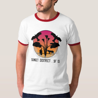 SOLNEDGÅNGOMRÅDE. SF CA T-SHIRT