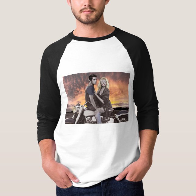 Solnedgångritt Tee (Framsida)