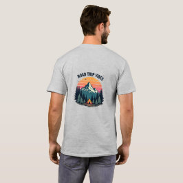 Solnedgångs-Camping T-Shirt