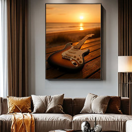 Solnedgångs Melodi Poster