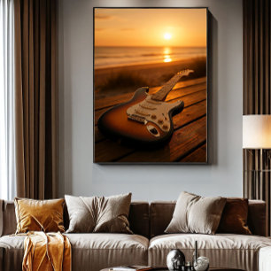 Solnedgångs Melodi Poster