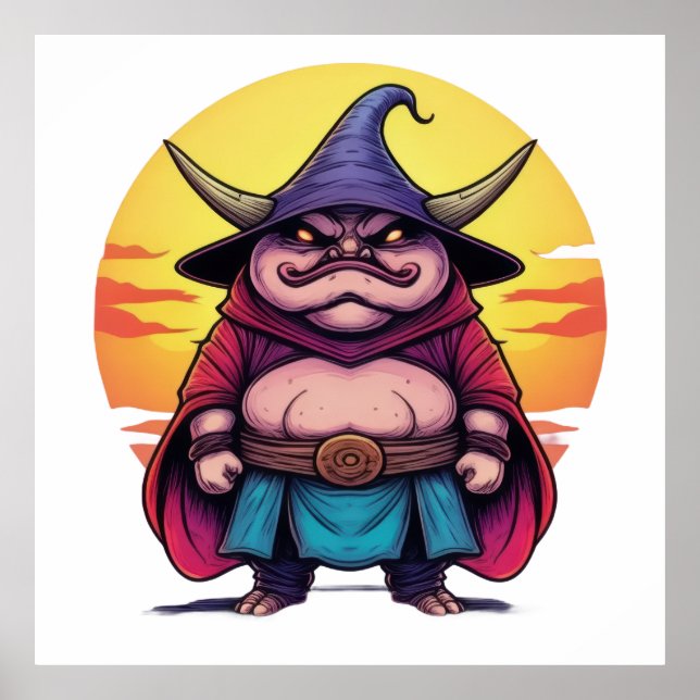 Solnedgångs Sentinel Poster (Framsidan)