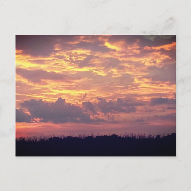 Solnedgångs vykort (Framsida)