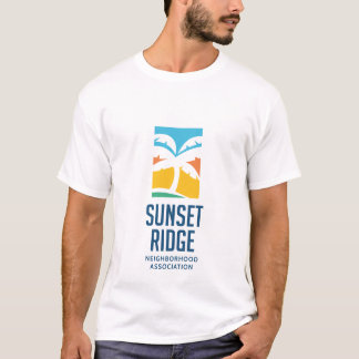 Solnedgångsås Lake Worth Beach T-shirt