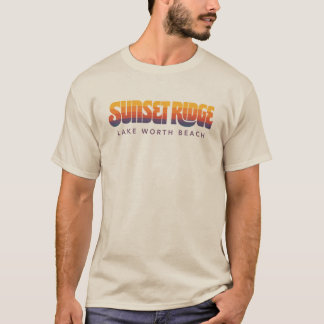 Solnedgångsås Retro Shirt T