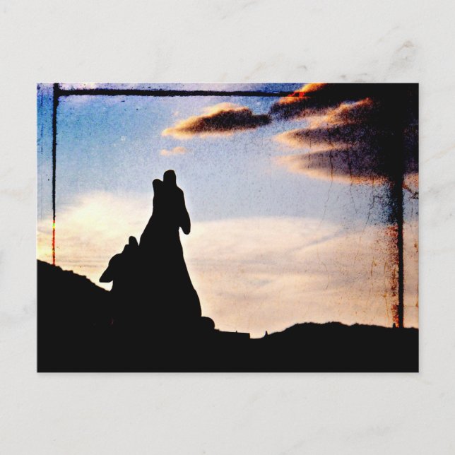 Solnedgångsdrömmar Vykort (Framsida)