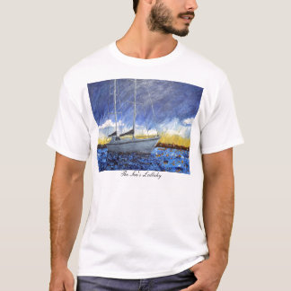 SolnedgångsegelbåtT-tröja Tee
