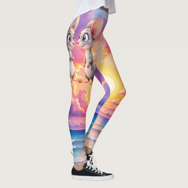Solnedgångsflüstret – En liten kärlekshistoria.  Leggings (Höger)