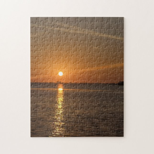 Solnedgångsglöd Pussel (Vertikal)