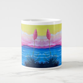 Solnedgångshav jumbo mugg