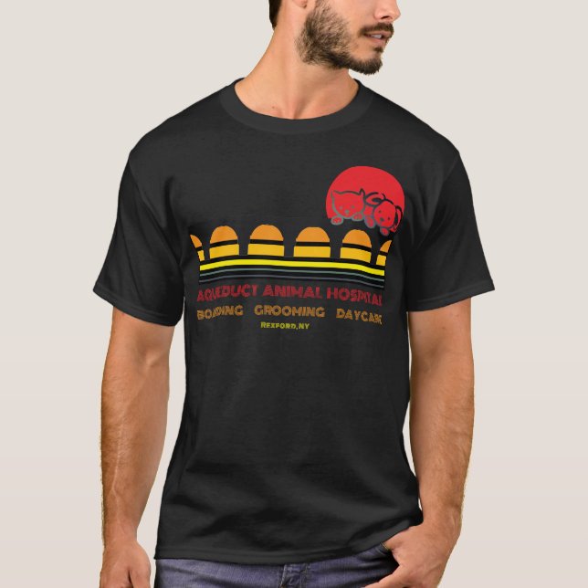 Solnedgångskjorta T Shirt (Framsida)
