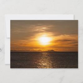 Solnedgångslandskapsfoto