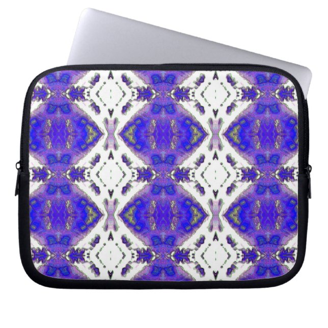 Solnedgångsmönster Laptop Sleeve (Framsidan)