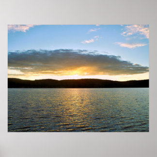 Solnedgångsposter Poster