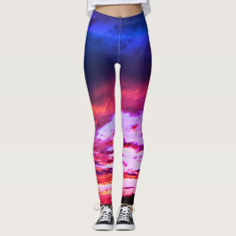 SolnedgångspringaLeggings. Leggings